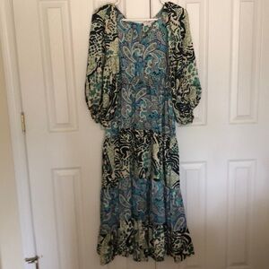 Umgee Maxi Dress; size L